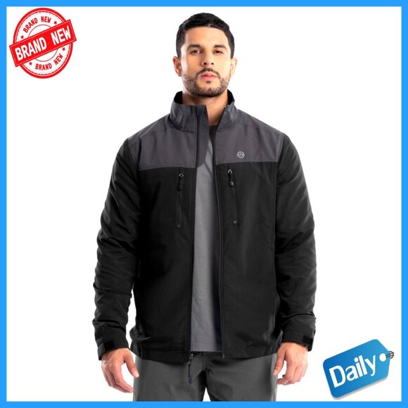 Lightweight Performance Full Zip Jacket Relaxed Fit Modern Outdoor Essential